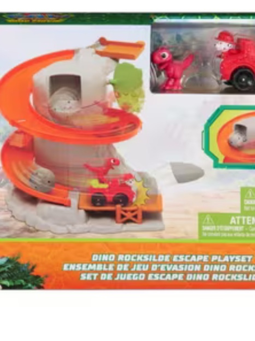 Paw Patrol Dino Movie Rockslide Escape Playset NEW